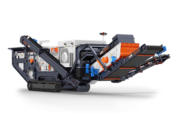 履带反击式移动破碎站