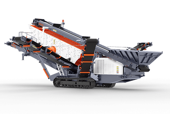 履带式筛分移动破碎站