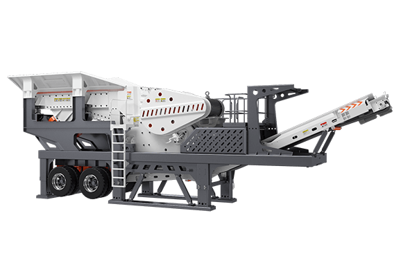 轮胎式颚破移动破碎站