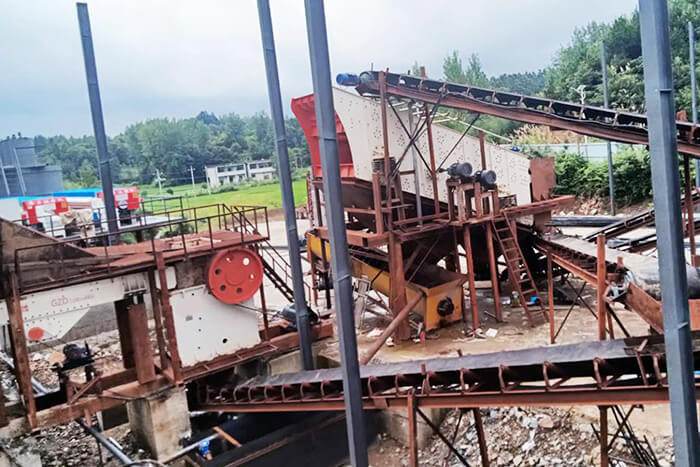 50-100吨/小时硬岩破碎生产线